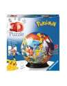 Puzzle kuliste 3D 72 elementy Pokemon 117857 RAVENSBURGER - nr 4