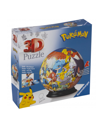 Puzzle kuliste 3D 72 elementy Pokemon 117857 RAVENSBURGER