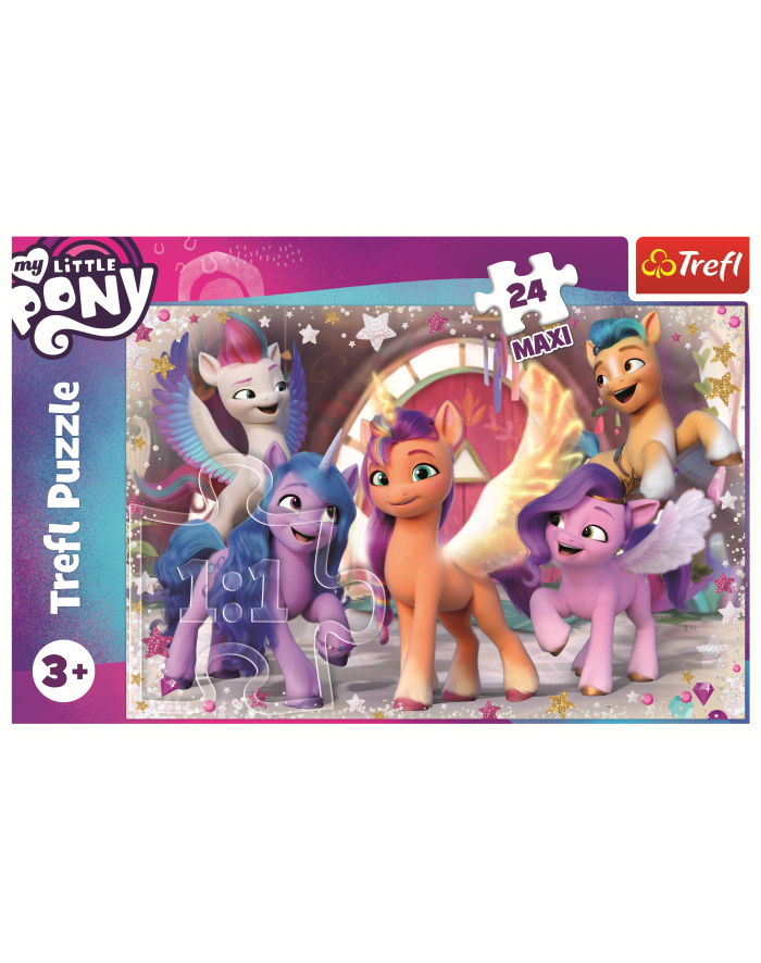 Puzzle 24el Maxi Radość Kucyków Pony 14338 Trefl główny