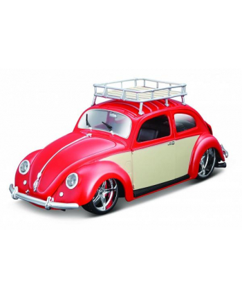 MAISTO 32614-44 Design VW Beetle 1951 czerwony 1:18