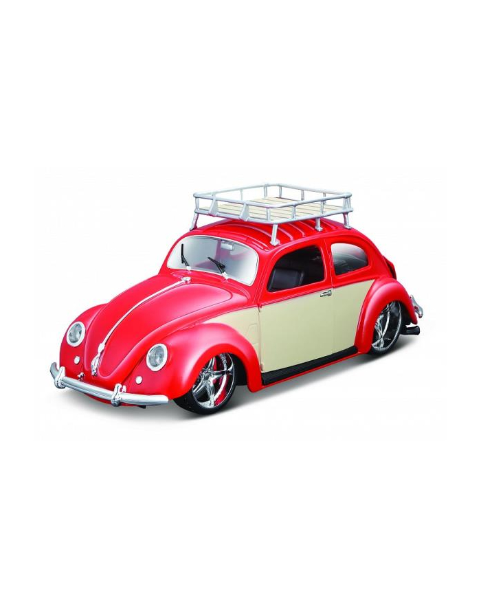 MAISTO 32614-44 Design VW Beetle 1951 czerwony 1:18 główny