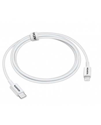 adata Kabel USB-C - Lightning 100cm biały
