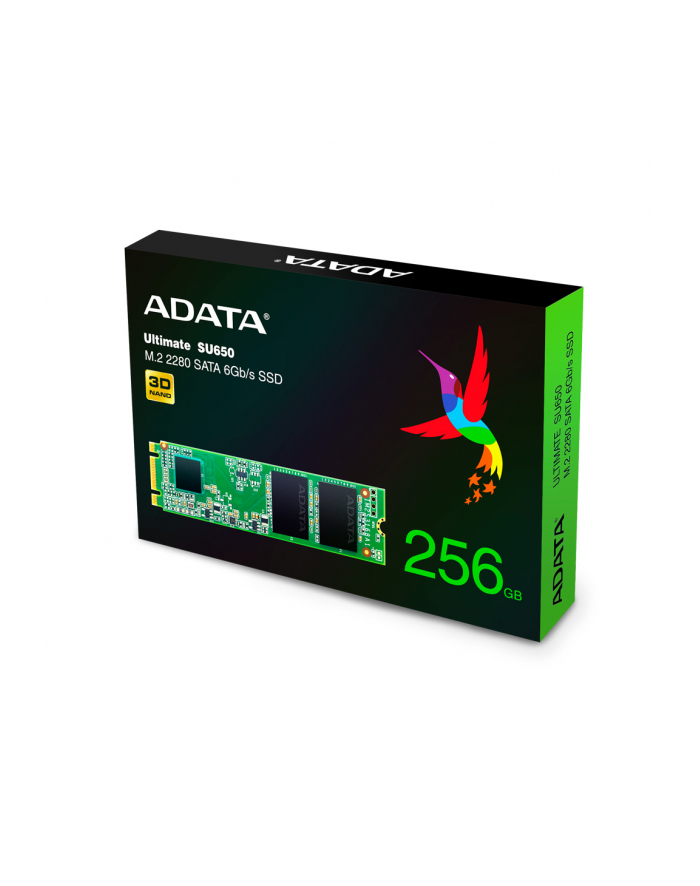 adata Dysk SSD Ultimate SU650 256G M.2 TLC 3D 2280 SATA główny