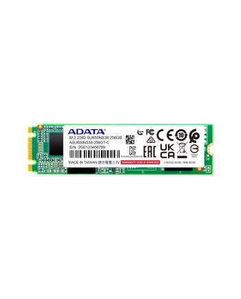 adata Dysk SSD Ultimate SU650 256G M.2 TLC 3D 2280 SATA