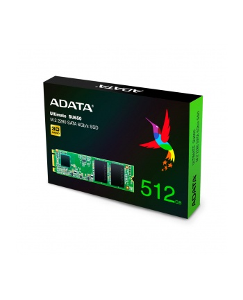 adata Dysk SSD Ultimate SU650 512G M.2 TLC 3D 2280 SATA