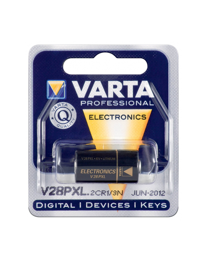 Varta Electronics V28PXL, litowa, 6V (6231-101-401) główny