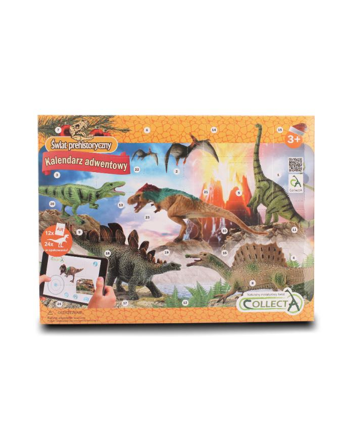 Kalendarz adwentowy Dinozaury 84177 COLLECTA główny