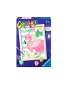 Malowanka CreArt: Różowy flaming 289295 RAVENSBURGER - nr 1