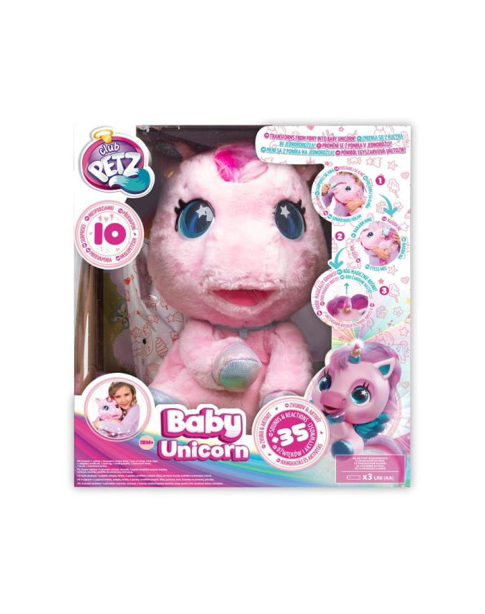 tm toys My Baby Club Petz Unicorn różowy 093881P główny