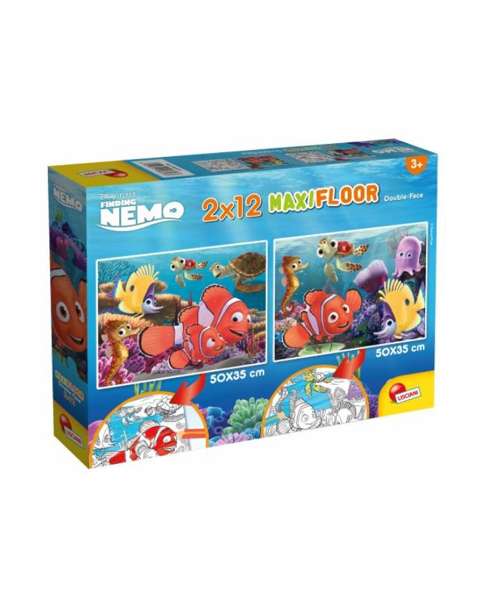 lisciani giochi Puzzle dwustronne Supermaxi 2x12el. 50x35cm Nemo. 86573 LISCIANI główny