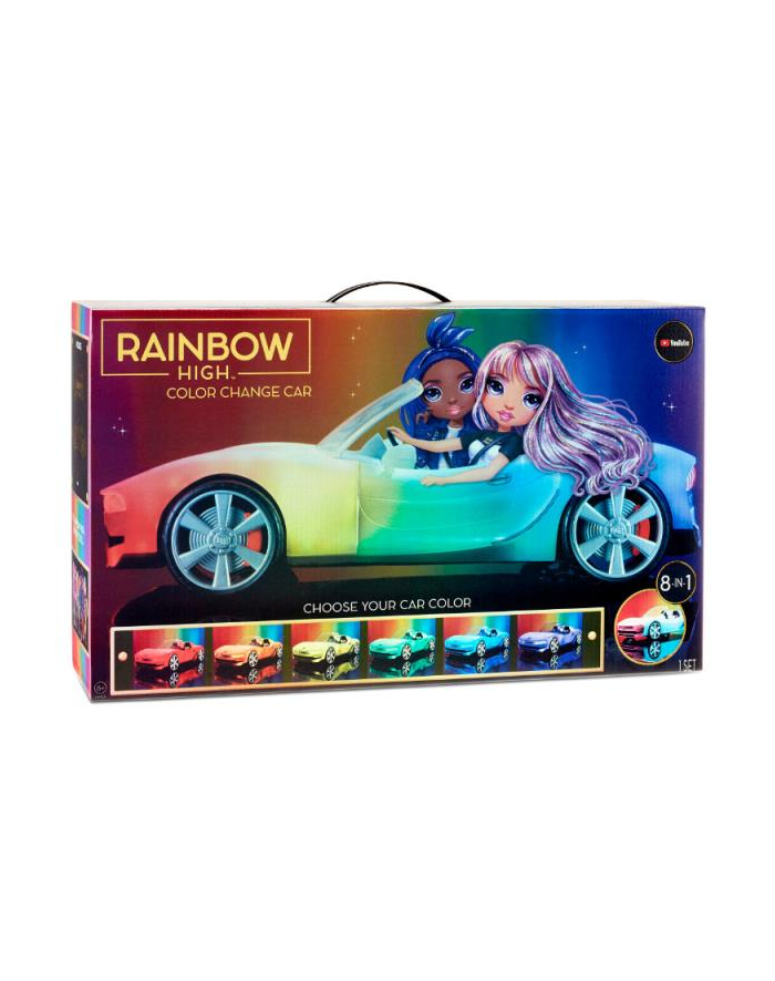 mga entertainment MGA Auto Rainbow High Color Change Car 574316 p1 główny