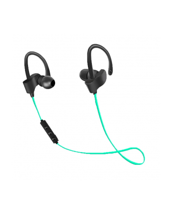 esperanza Słuchawki douszne Bluetooth sportowe Czarno-zielone