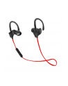esperanza Słuchawki Bluetooth sportowe Czarno-czerwone - nr 1