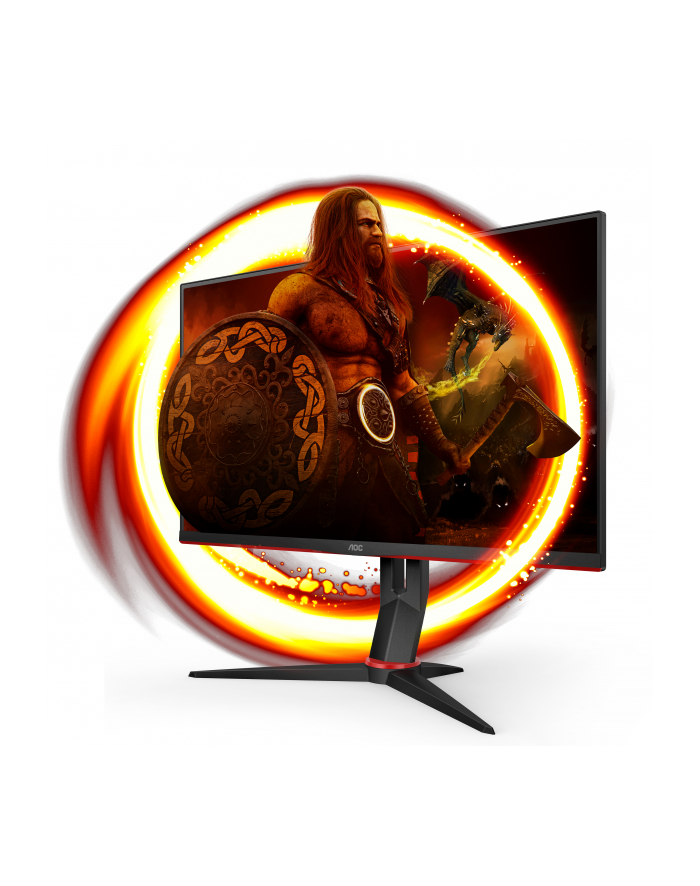 aoc Monitor 24G2SU 23.8 cali 165Hz VA HDMIx2 DP USBx4 Pivot główny
