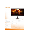 aoc Monitor 24G2SU 23.8 cali 165Hz VA HDMIx2 DP USBx4 Pivot - nr 7