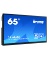iiyama Monitor 65 cali TE6504MIS-B2AG PureTouch-IR,IPS,24/7,4K,USB-C,7H,S.PC - nr 25
