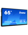 iiyama Monitor 65 cali TE6504MIS-B2AG PureTouch-IR,IPS,24/7,4K,USB-C,7H,S.PC - nr 51