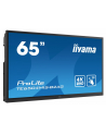 iiyama Monitor 65 cali TE6504MIS-B2AG PureTouch-IR,IPS,24/7,4K,USB-C,7H,S.PC - nr 7
