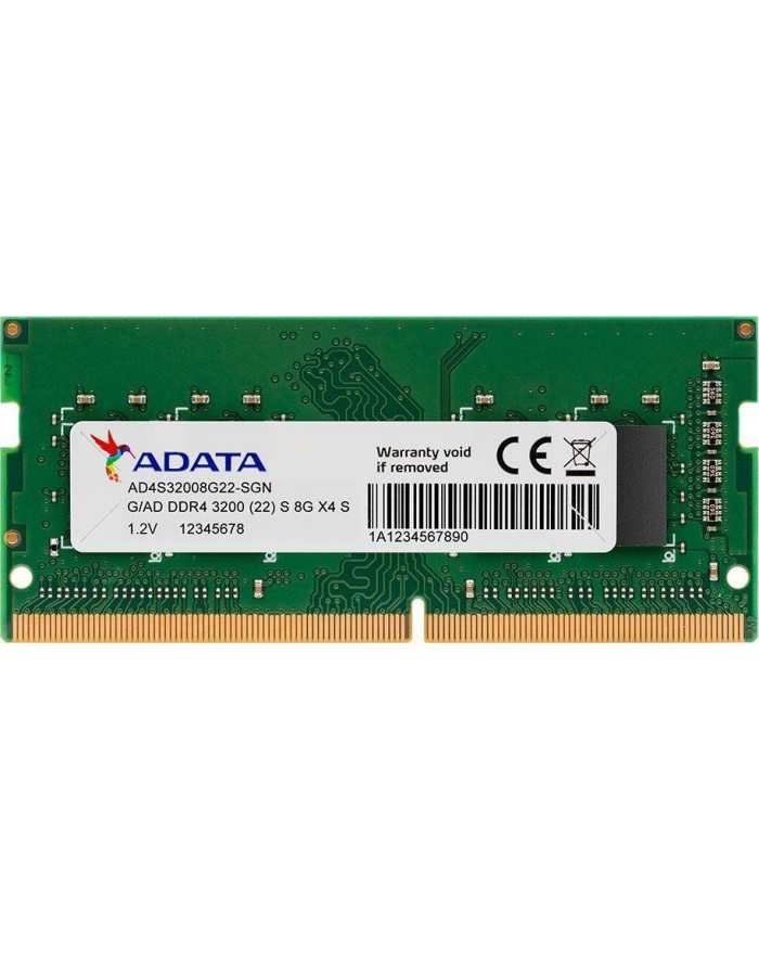 adata Pamięć Premier DDR4 3200 SODIM 8GB CL22 ST główny