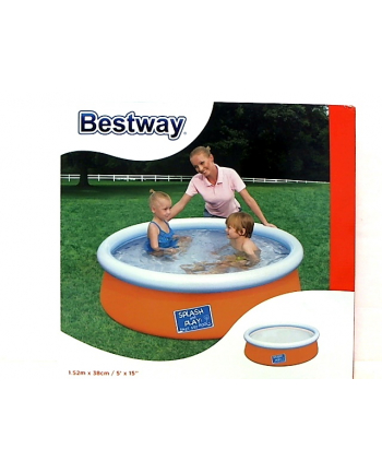 bestway Basen rozp.dm.kołnierz152x38cm B57241 09562