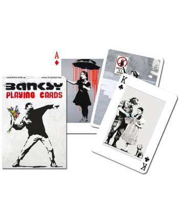 Karty do gry Banksy 54 listki Piatnik