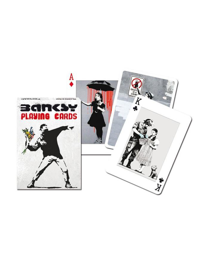 Karty do gry Banksy 54 listki Piatnik główny