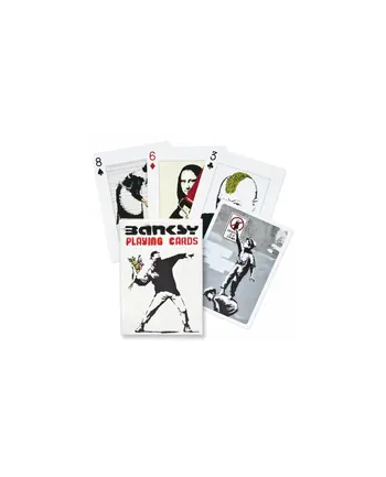 Karty do gry Banksy 54 listki Piatnik