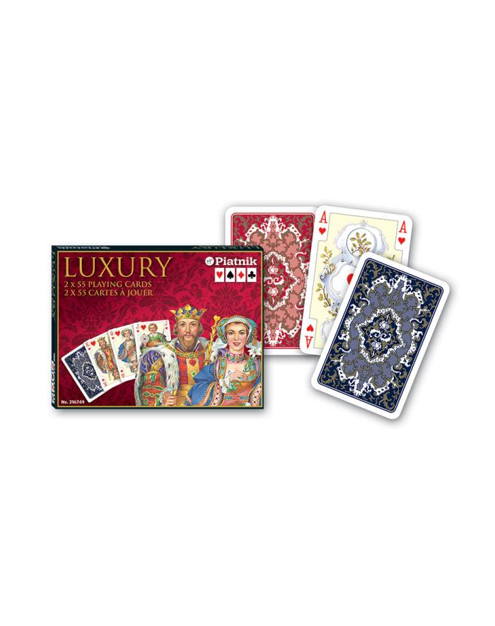 Karty do gry lux Luxury Piatnik główny