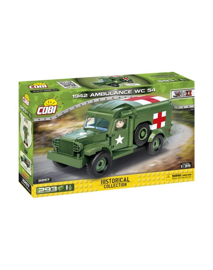 COBI 2257 Historical Collection WWII Ambulance WC 54  293 klocki główny