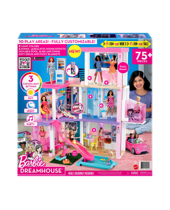 Barbie DreamHouse Deluxe Domek dla lalek GRG93 MATTEL