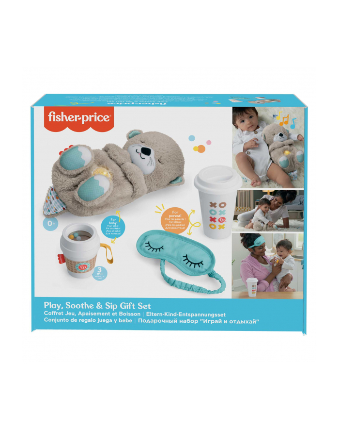Fisher-Price Uspokajacz Wydra Zestaw prezentowy Słodki odpoczynek HGB80 p2 MATTEL główny