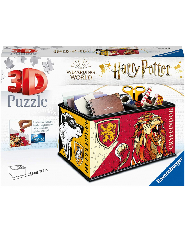 ravensburger RAV puzzle 3D 216 Szkatułka Harry Potter 11258 główny