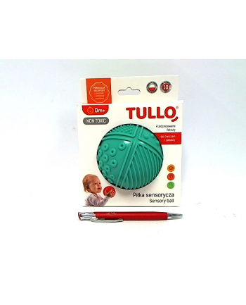 tullo Piłka sensoryczna 4 faktury zielony 470 74705