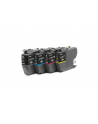BROTHER 4-pack of Black Cyan Magenta and Yellow 200-page standard capacity ink cartridges for DCP-J1050DW MFC-J1010DW and DCP-J11 - nr 12