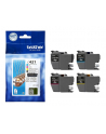 BROTHER 4-pack of Black Cyan Magenta and Yellow 200-page standard capacity ink cartridges for DCP-J1050DW MFC-J1010DW and DCP-J11 - nr 41