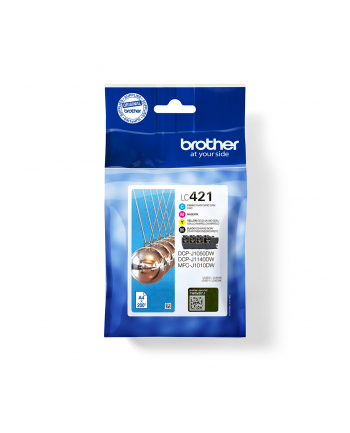 BROTHER 4-pack of Black Cyan Magenta and Yellow 200-page standard capacity ink cartridges for DCP-J1050DW MFC-J1010DW and DCP-J11 nr 2