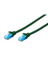 DIGITUS CAT 5e UTP patch cable PVC AWG 26/7 length 15m Color blue - nr 1
