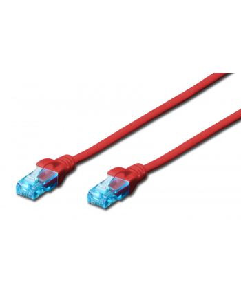 DIGITUS CAT 5e U-UTP patch cable PVC AWG 26/7 length 25m color red