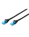 DIGITUS CAT 5e U-UTP patch cable PVC AWG 26/7 length 30m color Kolor: CZARNY - nr 1