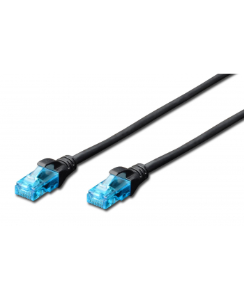 DIGITUS CAT 5e U-UTP patch cable PVC AWG 26/7 length 30m color Kolor: CZARNY