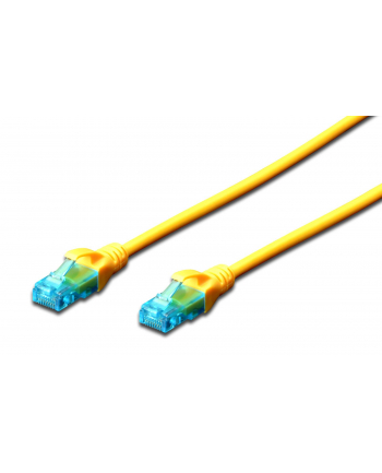 DIGITUS CAT 5e U-UTP patch cable PVC AWG 26/7 length 30m color yellow