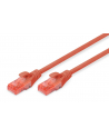 DIGITUS CAT 6 UTP patch cable PVC AWG 26/7 length 7m Color red - nr 1
