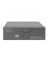 DIGITUS KVM Switch 2x1 HDMI 2-Port Single Display 4K/30Hz FreeSync - nr 24