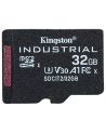 KINGSTON 32GB microSDHC Industrial C10 A1 pSLC Card Single Pack w/o Adapter - nr 22