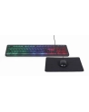 GEMBIRD 3-in-1 backlight desktop set Kolor: CZARNY US layout - nr 8