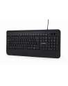 GEMBIRD KB-UML-03 Slim Rainbow backlight multimedia keyboard Kolor: CZARNY US layout - nr 3