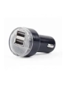 GEMBIRD EG-U2C2A-CAR-02 2-port USB car charger 2.1 A Kolor: CZARNY - nr 11