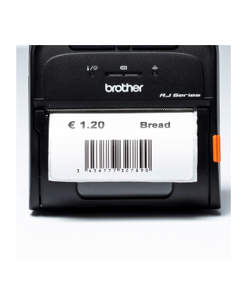 BROTHER Continuos label White 76 mm to RJ3055WB - 24 pcs