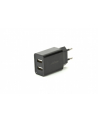 GEMBIRD EG-U2C2A-03-BK 2-port universal USB charger 2.1 A Kolor: CZARNY - nr 2
