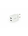 GEMBIRD EG-U2C2A-03-W 2-port universal USB charger 2.1 A Kolor: BIAŁY - nr 2